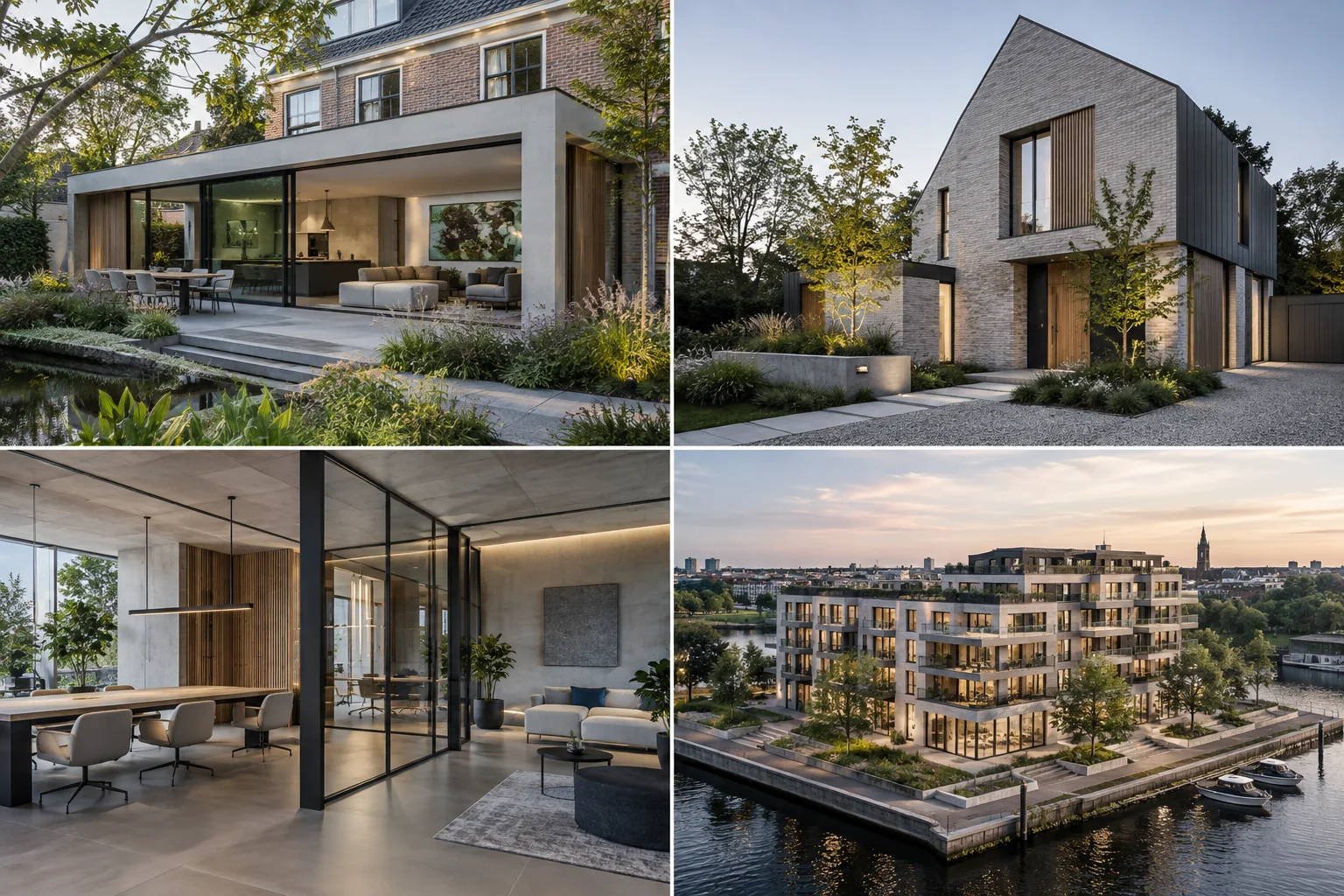 Collection of contemporary architectural projects